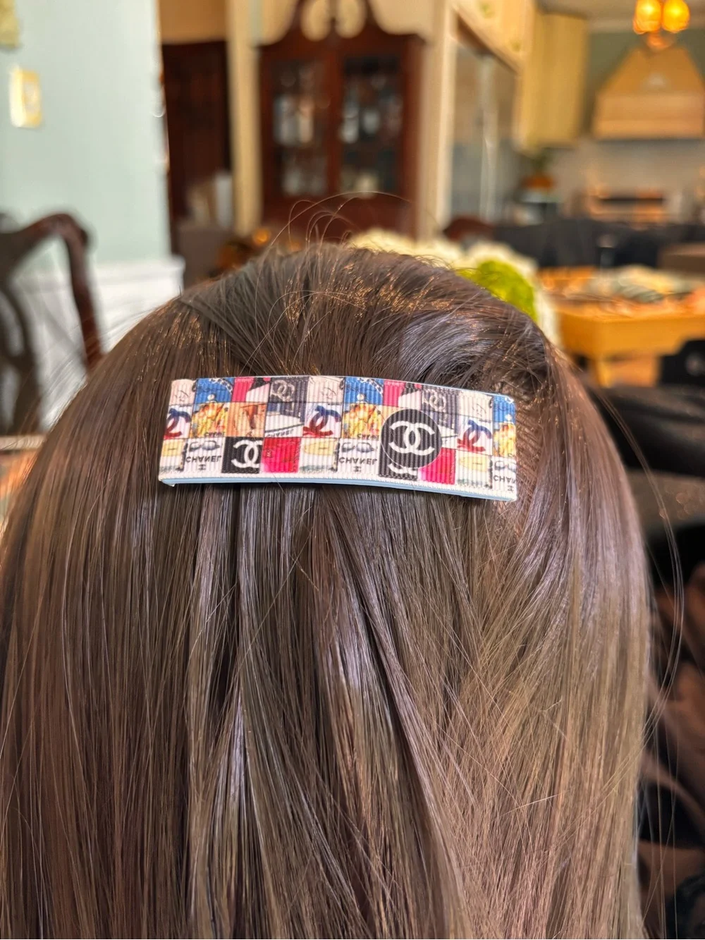 Hair, accessory sample kit, barrettes clips flat elastic
